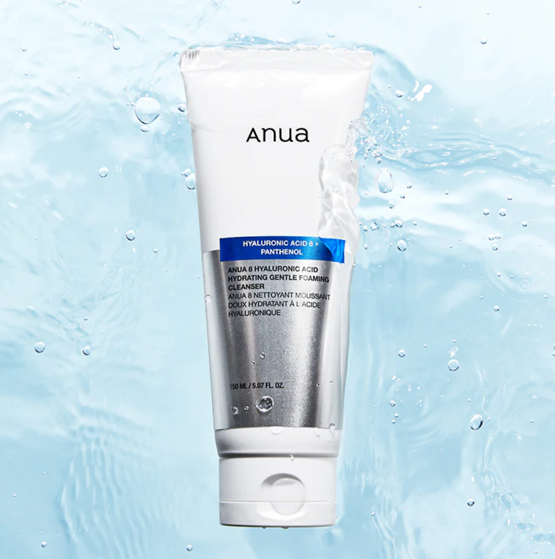 8 Hyaluronic Acid Hydrating Gentle Foaming Cleanser Panthenol