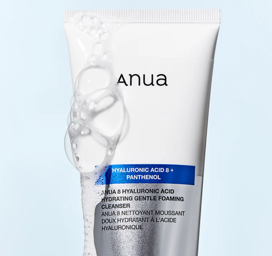 8 Hyaluronic Acid Hydrating Gentle Foaming Cleanser Panthenol