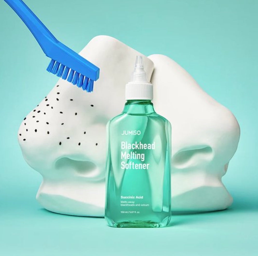 Blackhead Melting Softner & Cotton Pads & Cotton Swab