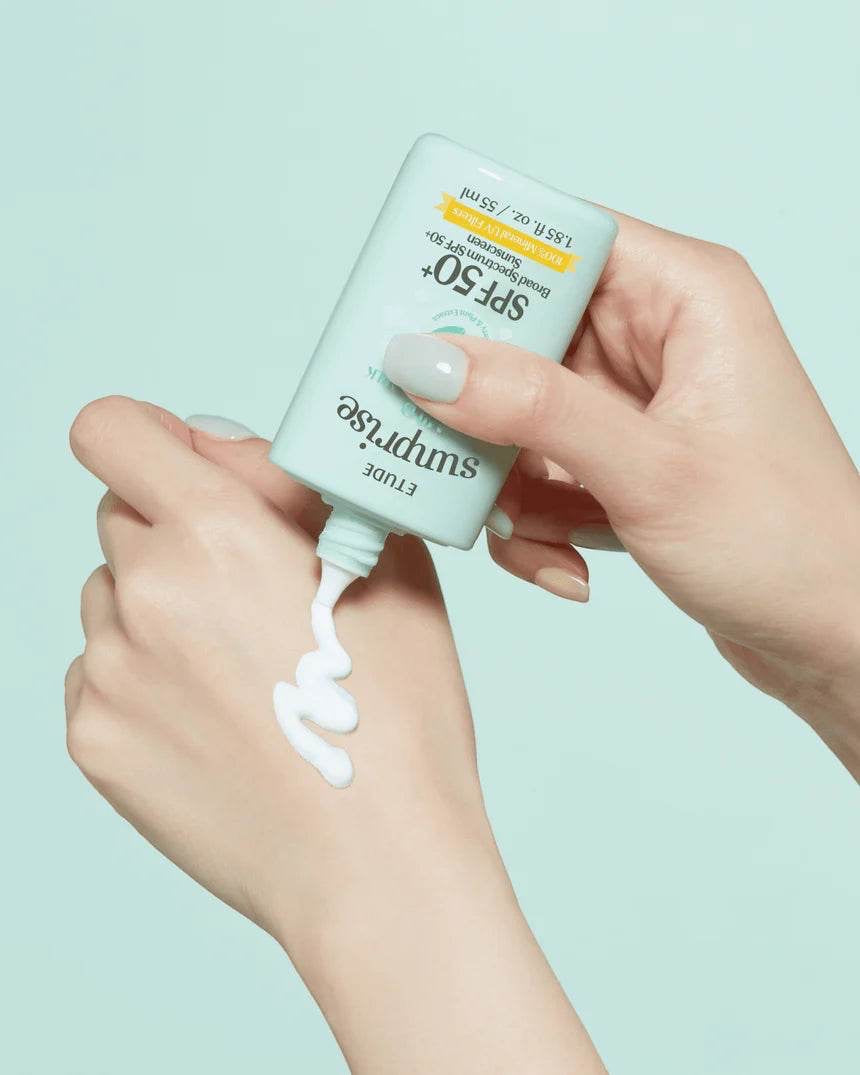 Sunprise Mild Airy Finish Sun Milk - K-beauty glow