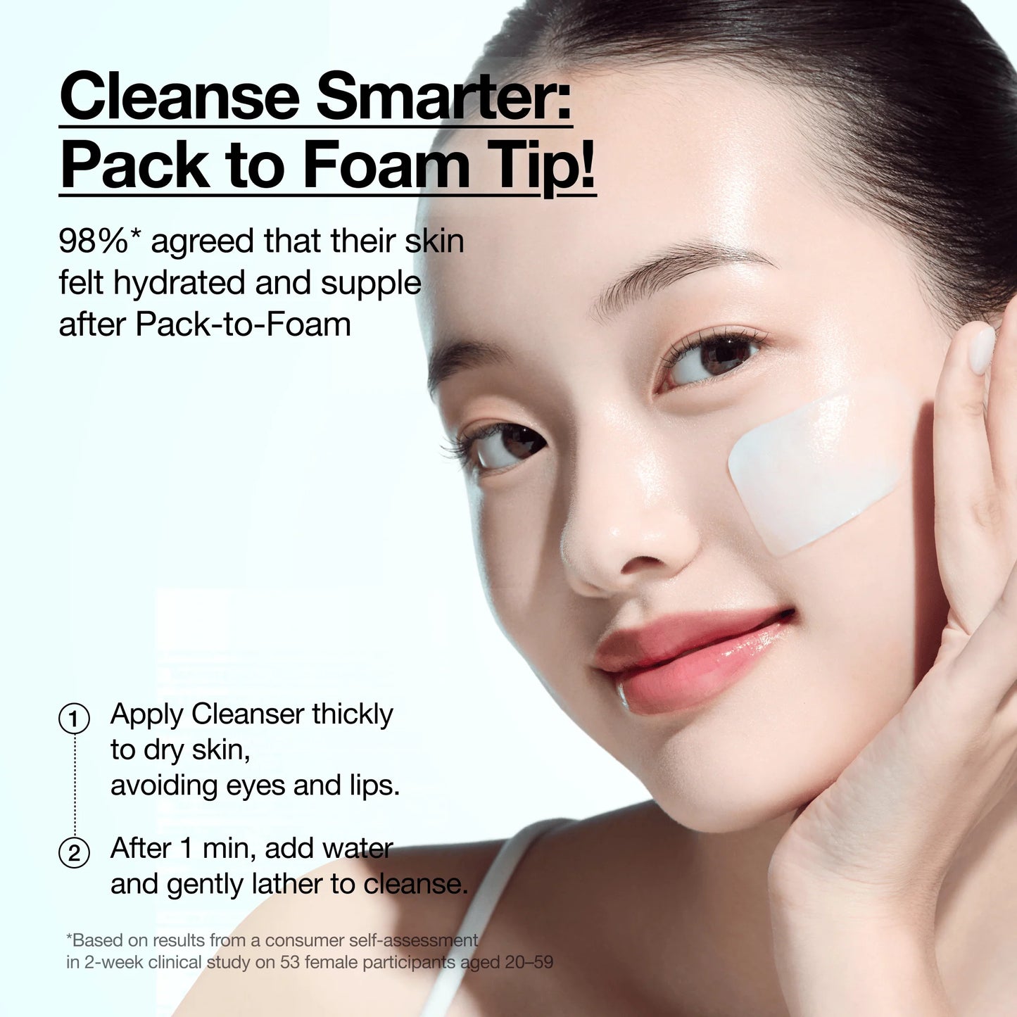 PDRN Hyaluronic Acid Moisturizing Cleansing Foam