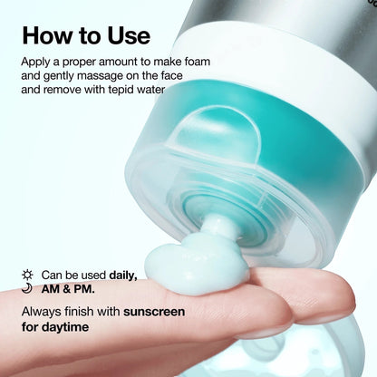 PDRN Hyaluronic Acid Moisturizing Cleansing Foam