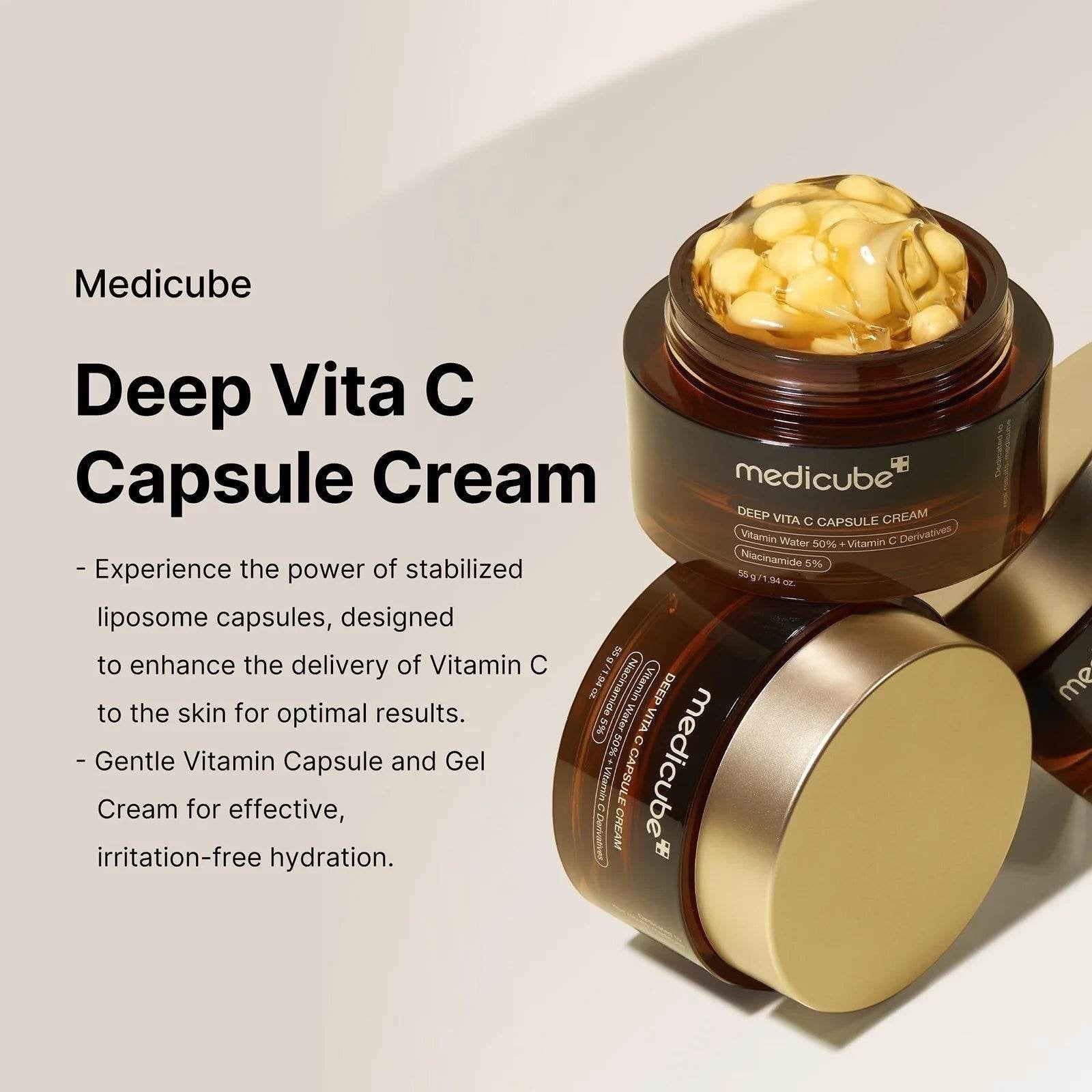 Deep Vita C Capsule Cream - K-beauty glow