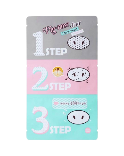 Pig Nose Clear Blackhead 3-Step Kit - K-beauty glow