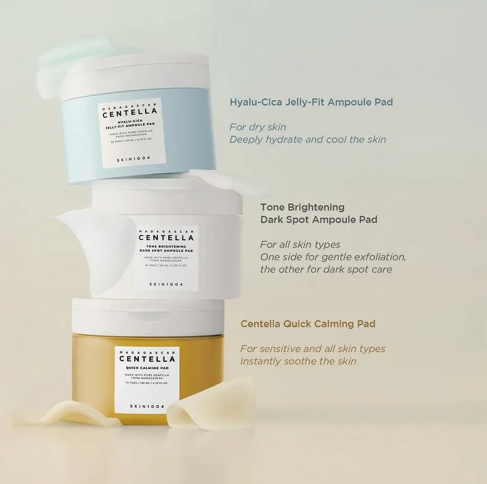 Madagascar Centella Tone Brightening Dark Spot Ampoule Pad